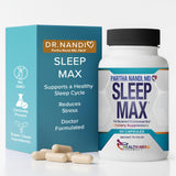 Partha Nandi Sleep Max envase de 60 cápsulas, compra conveniente.