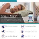 Partha Nandi Sleep Max ingredientes clave, magnesio y GABA.