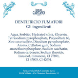 Pasta del Capitano 1905 mantiene aliento fresco tras cepillado.