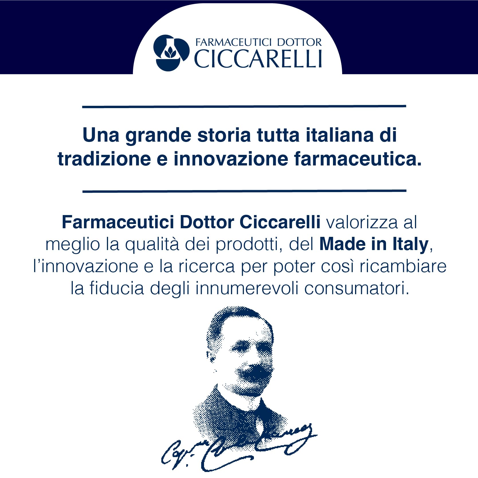 Pasta del Capitano 1905, empaque sostenible para consumo responsable.