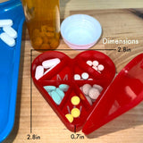 Pastillero protege medicación durante el día