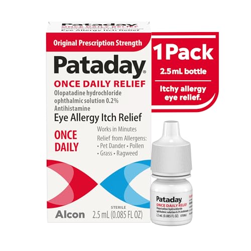 Pataday empaque y caja del producto listo para venta.