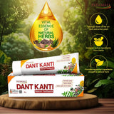 Patanjali Dant Kanti: ingredientes-akarkara-neem para encías sanas
