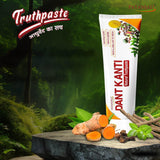 Patanjali Dant Kanti: textura crema suave para uso diario