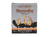 Patanjali Shilajit cápsulas 80, apoyo diario a la vitalidad.
