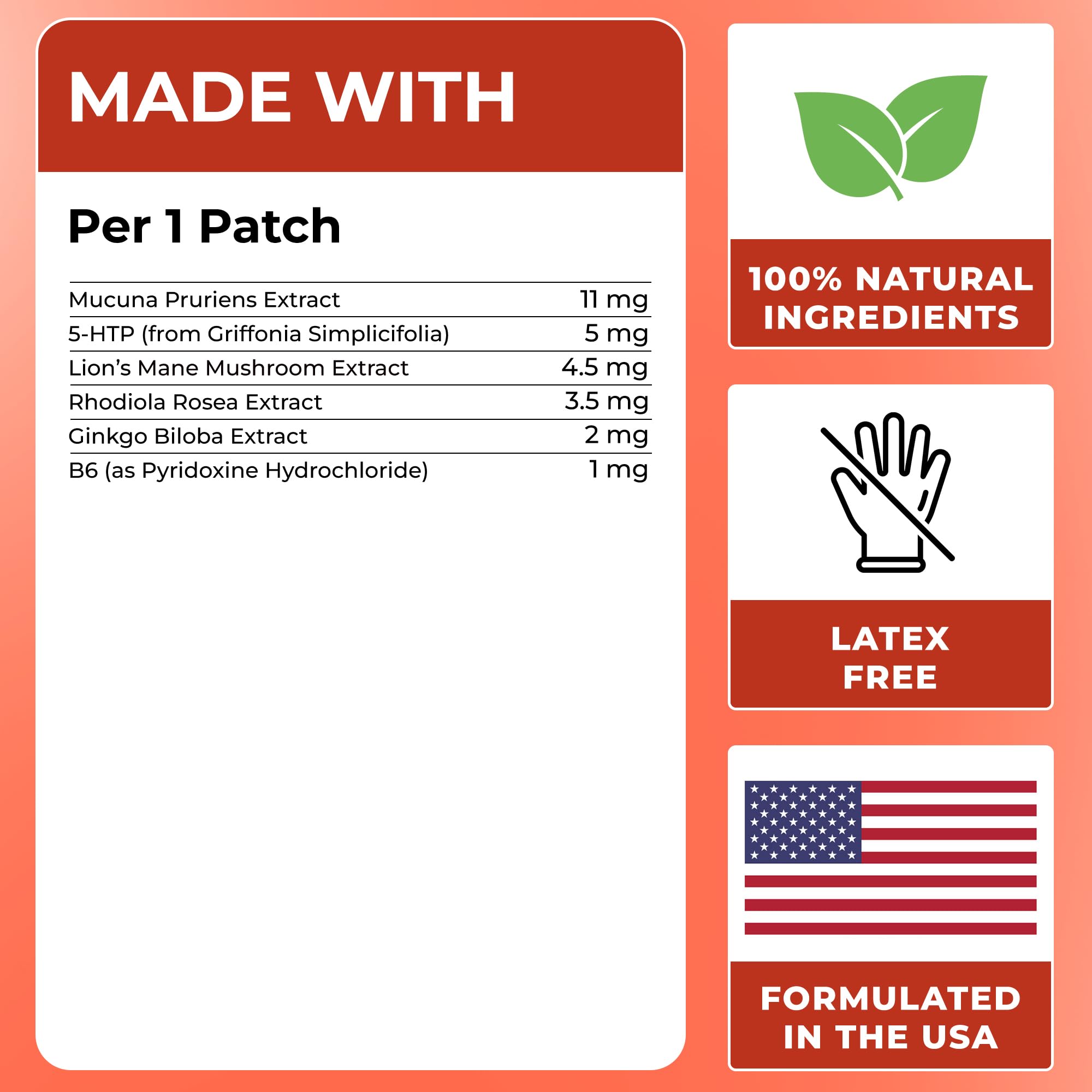 PATCH4U Dopamine Patches: rutina diaria de bienestar en movimiento