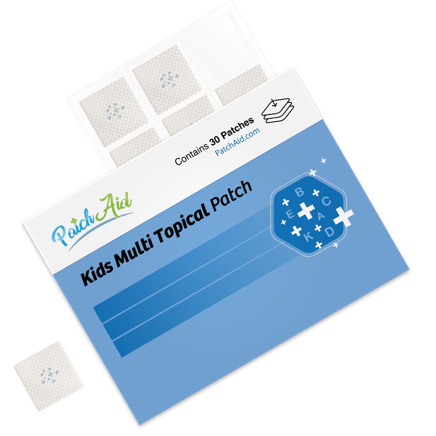 PatchAid Kids Multi Plus, aplicación en piel fácil y cómoda.