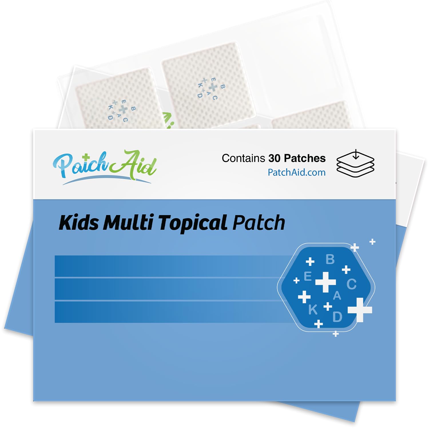 PatchAid Kids Multi Plus, parches para uso diario seguro en la piel.