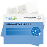 PatchAid Kids Multi Plus, parches para uso diario seguro en la piel.