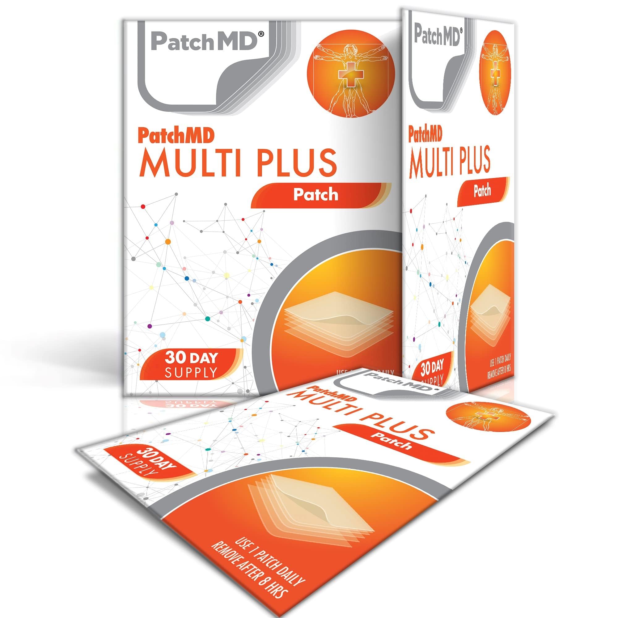PatchMD Multi Plus parche tópico en piel, aplicación suave y cómoda
