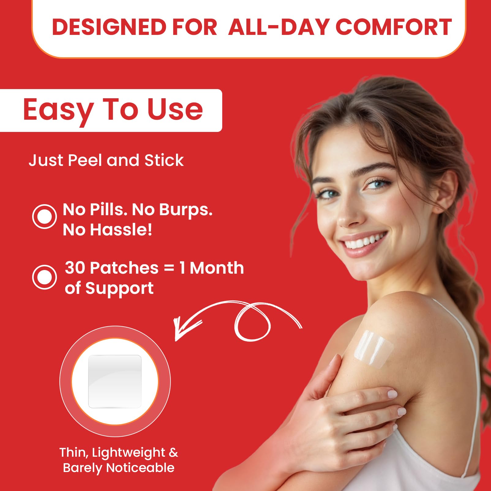 Patchvana Multi Plus: parche sin residuo para piel sensible.