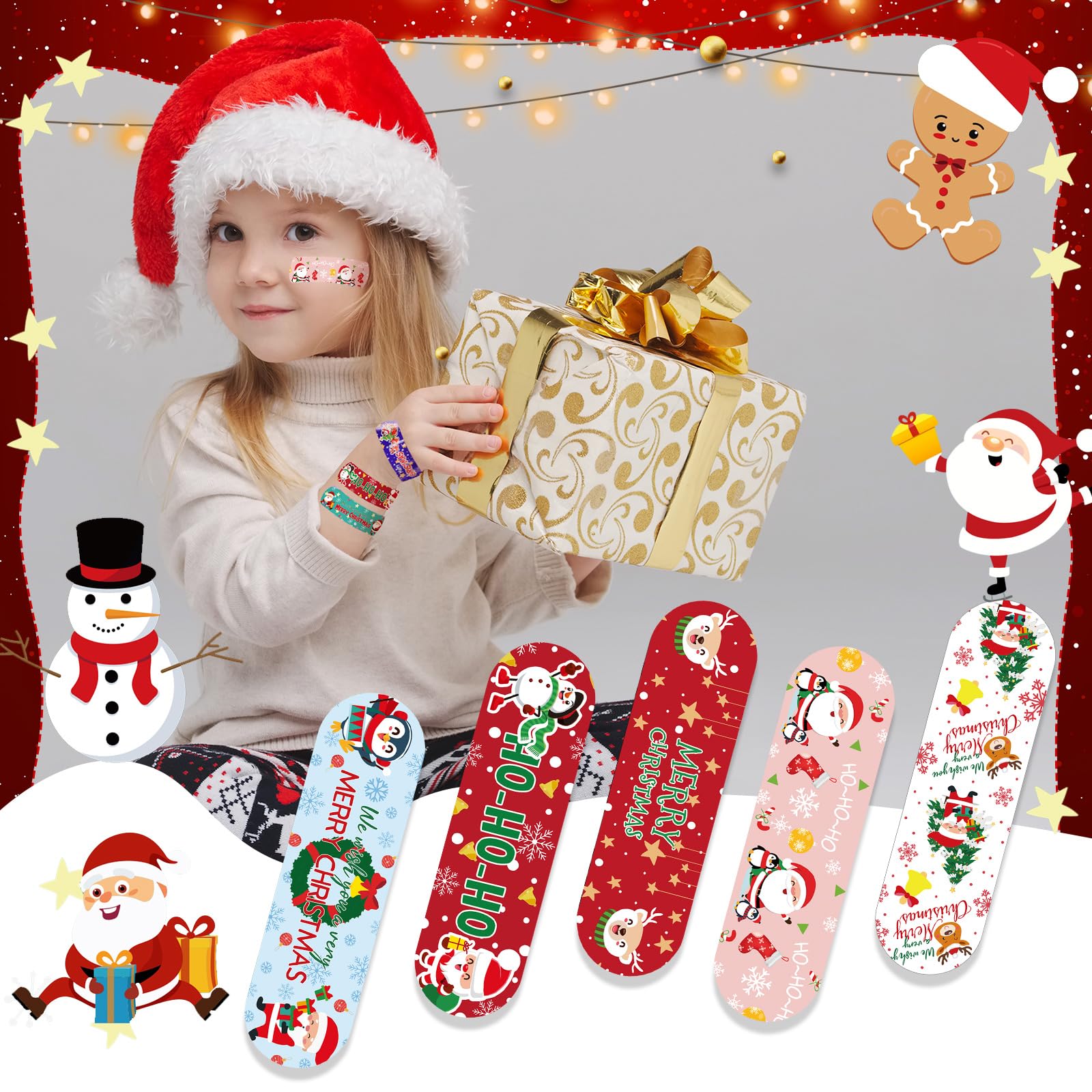 Patelai bandas infantiles con colores brillantes para juegos