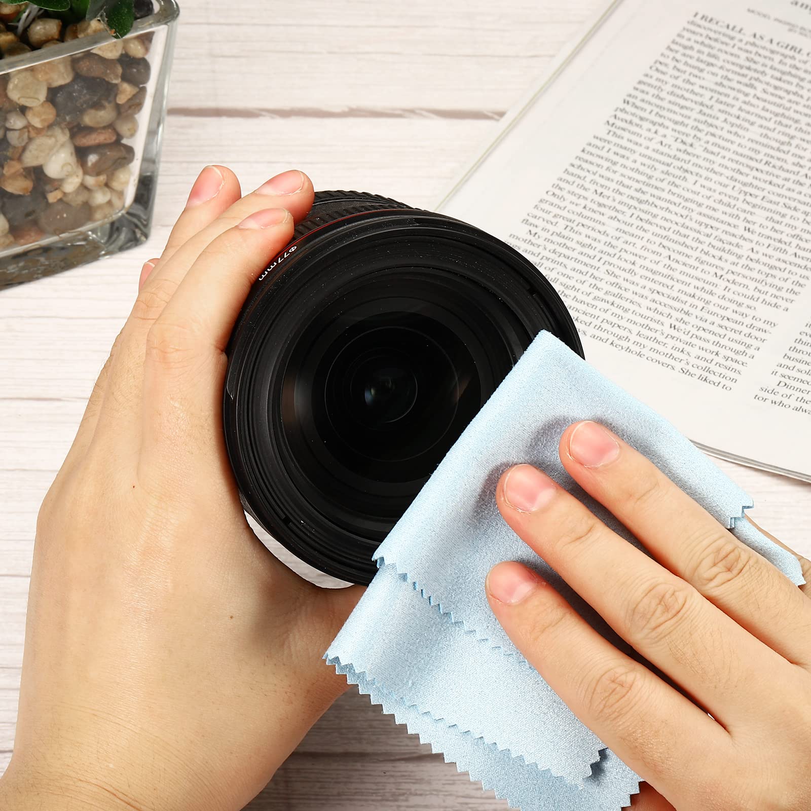 PATIKIL uso diario verde: perfecto para gafas, pantallas y joyería