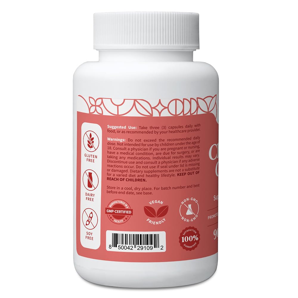 Pattern Wellness Cholesterol Complex: etiqueta informativa con ingredientes clave y ventajas potenciales.