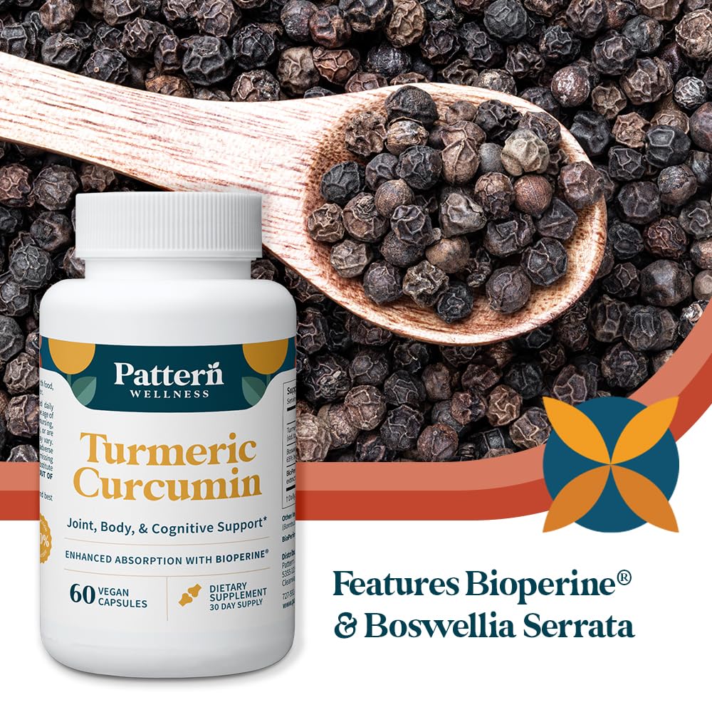 Pattern Wellness Curcuma - uso con agua para absorción