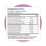 Pattern Wellness PMS Complex información nutricional clara para decisiones conscientes