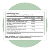 Pattern Wellness Sea Moss Complex detalle de ingredientes naturales para bienestar.