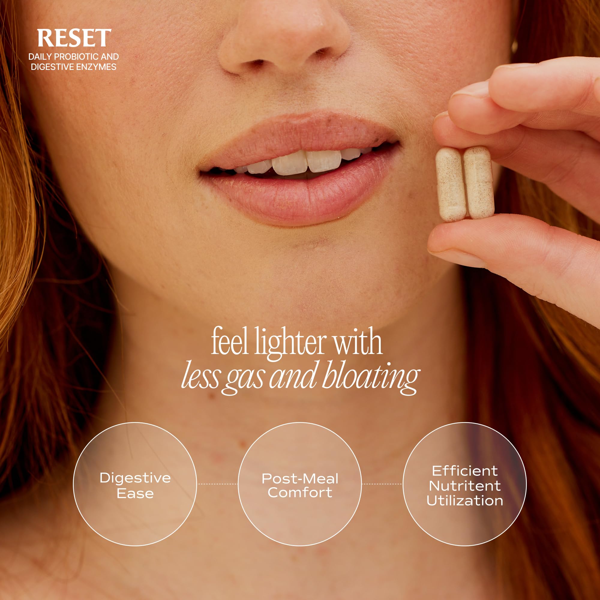 Paulina Fitness Reset Diario Probiótico envase estable en estante.