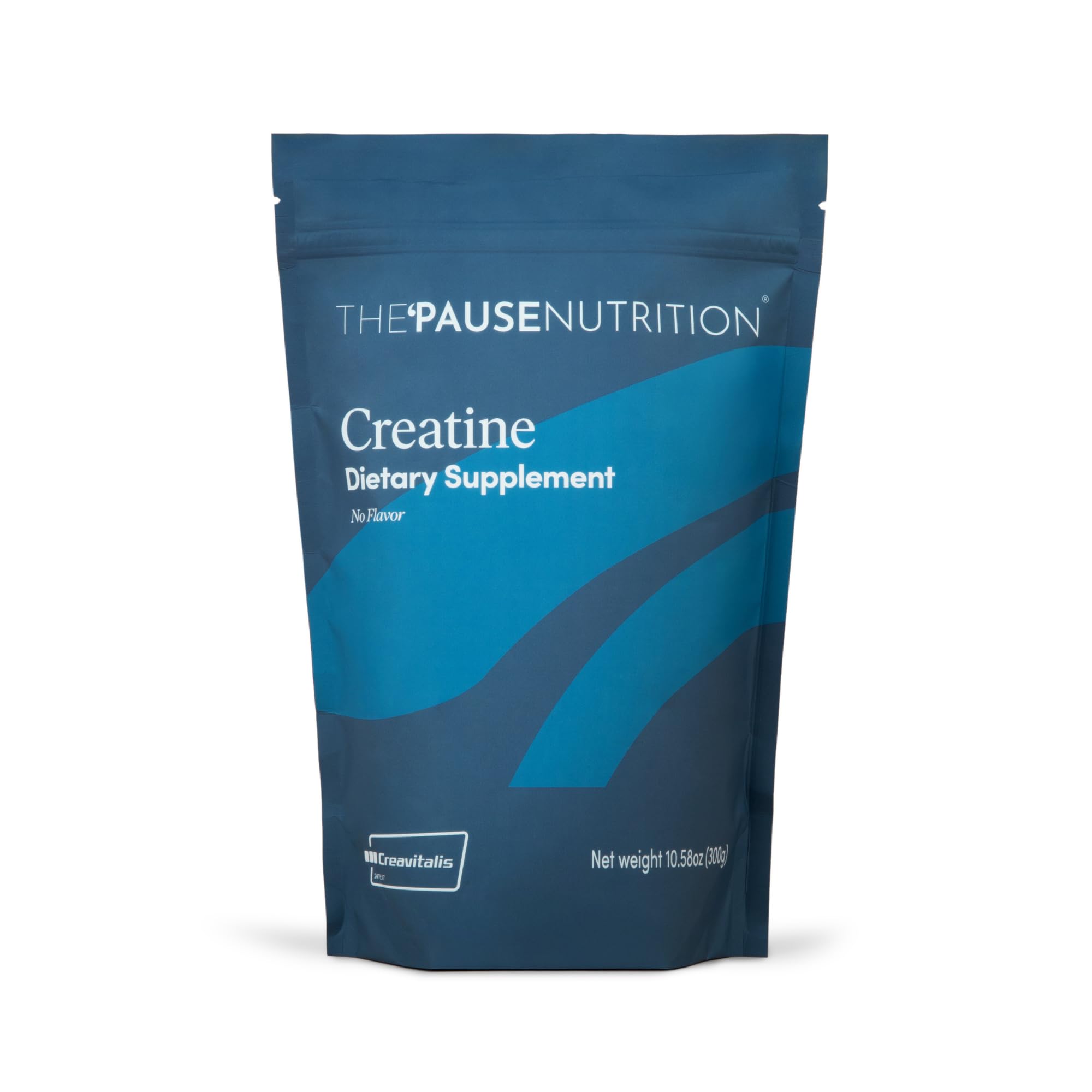 The Pause Life Creatine en polvo en envase 300 g para energía durante el entrenamiento.