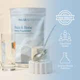 Pause Life Skin & Bone: disolver en agua para ingesta rápida.