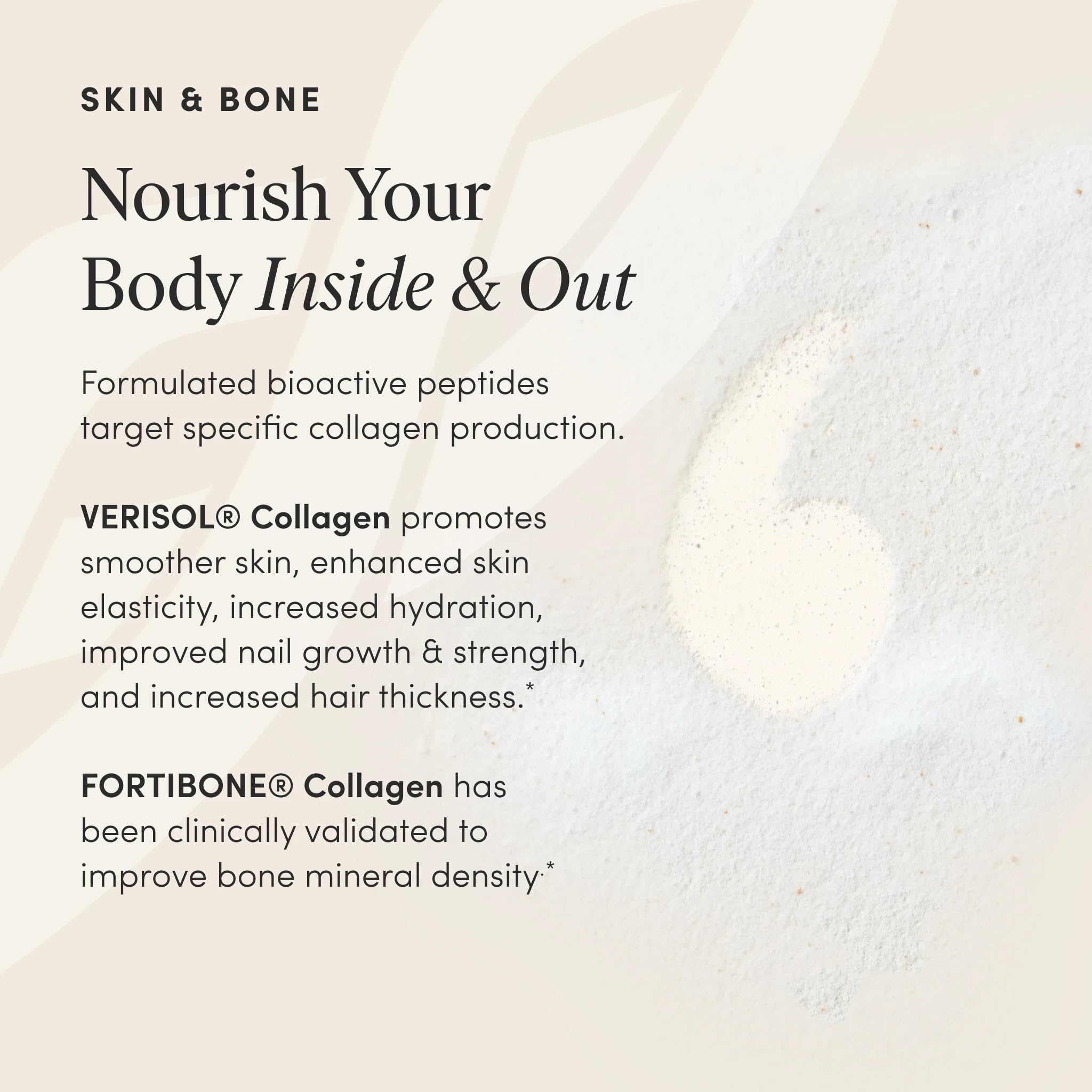 Pause Life Skin & Bone: vitamina C para una nutrición diaria.