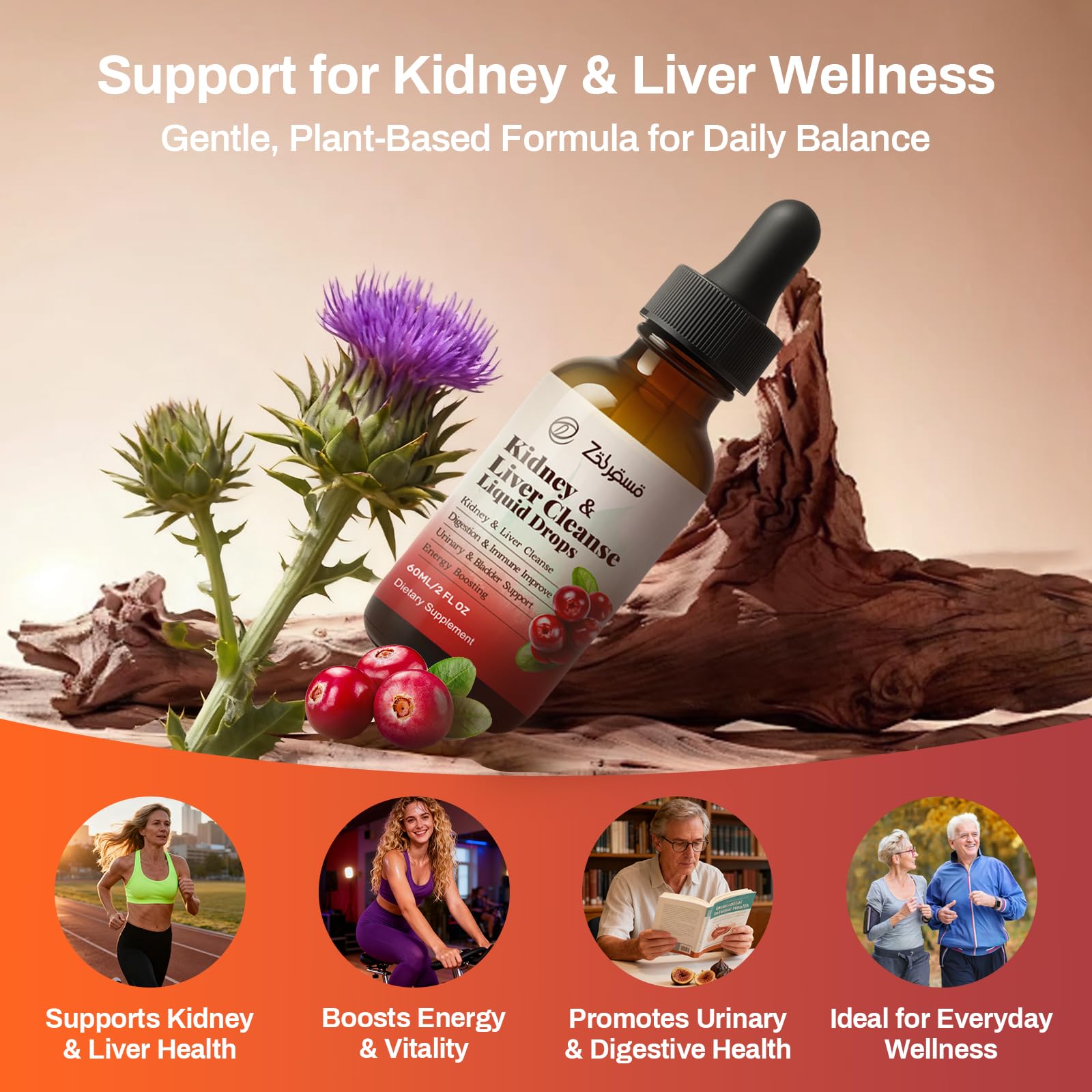 Gotas Pavintrix Chanca Piedra, apoyo renal con complejo herbal.