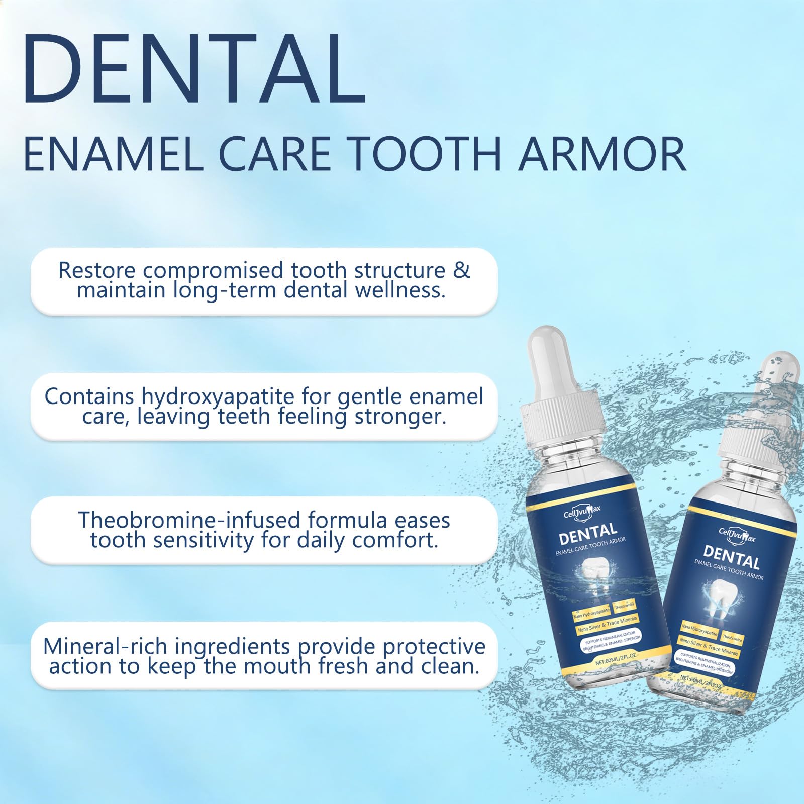 PBZPBZ Armadura Dental, encías calmadas y cuidado suave