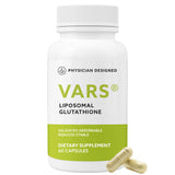 PD VARS Glutatión liposomal frasco de cápsulas para uso diario y apoyo inmune.