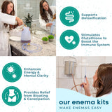 PE Premium Enema: proceso de molienda mediana para extracción uniforme.