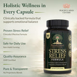 Peaceful Mind Centers, cápsulas de ashwagandha con beneficios naturales.