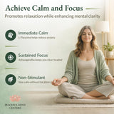 Peaceful Mind Centers, ingredientes naturales que apoyan la relajación.