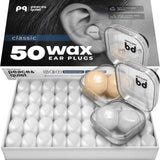 Peace&Quiet PQ tapones para dormir con cera de silicona ofrecen silencio cómodo.