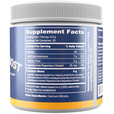 Peak Biome Peak BioBoost en cucharada medidora, se disuelve rápido en tu bebida matutina.