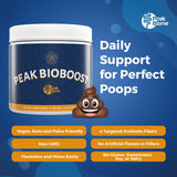Peak Biome Peak BioBoost ayuda a mantener la regularidad intestinal.