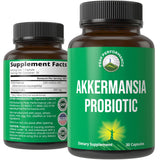 Peak Performance Akkermansia frasco cápsulas para salud intestinal y digestiva