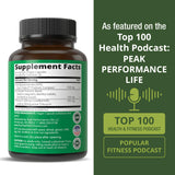 Peak Performance Synbiotic sello de calidad, respaldo clínico de seguridad y eficacia.