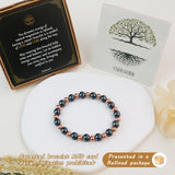 Pulsera de cobre con ajuste para muñecas de 6.5 a 8.5 pulgadas.