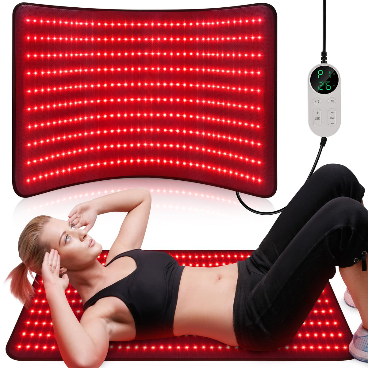 Pedete panel luz roja para cuerpo, terapia suave y relajante