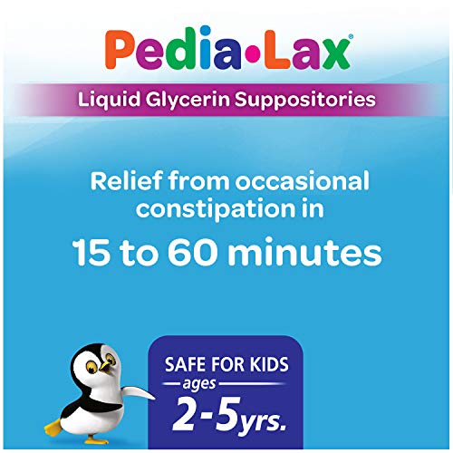 Aplicador lubricado de Pedia-Lax para uso limpio y sin desorden.