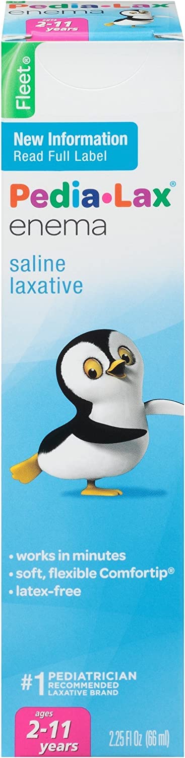 Empaque de 6 frascos de Pedia-Lax para casa