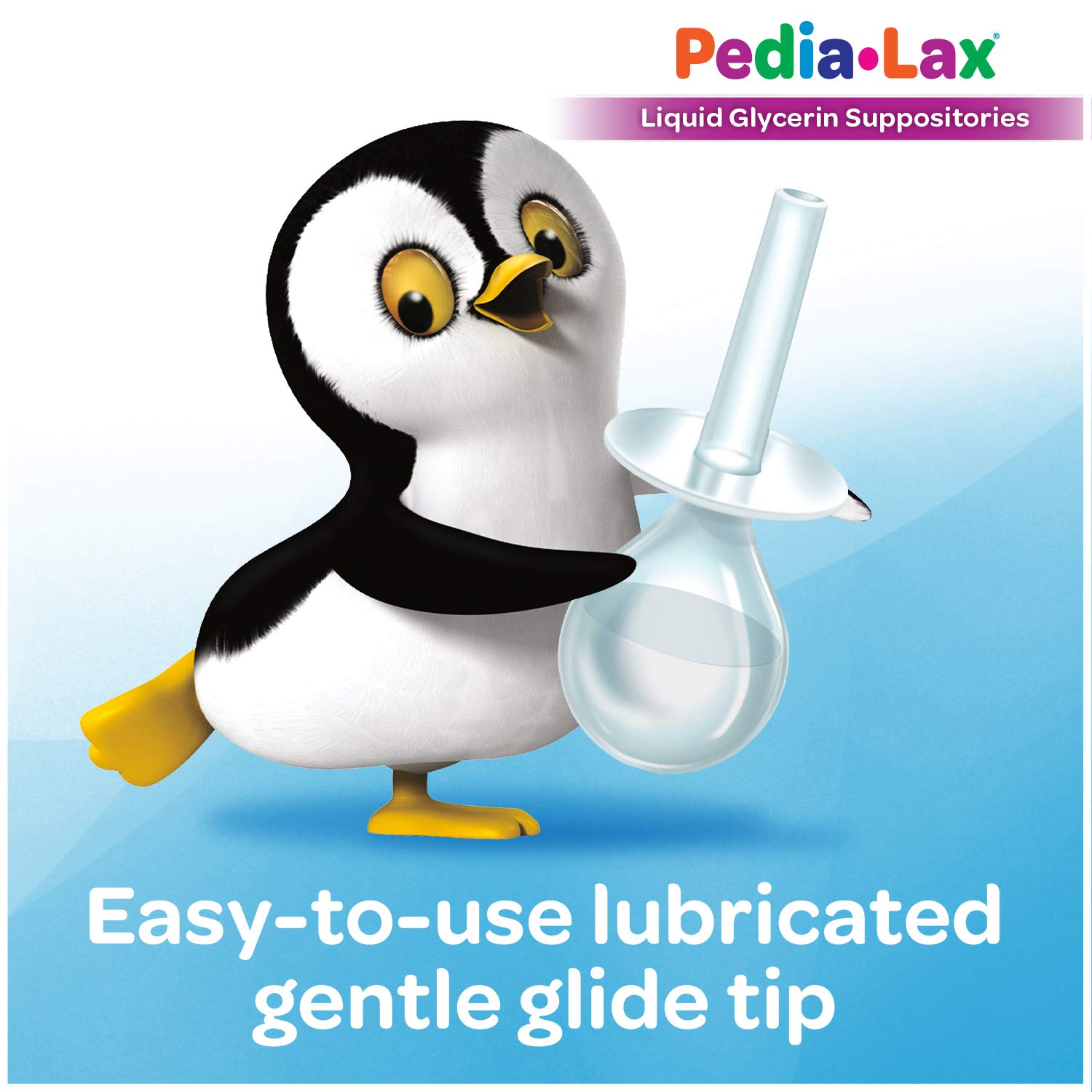 Instrucciones de dosificación de Pedia-Lax para padres y cuidadores.