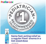 Recomendado por pediatras para Pedia-Lax; opción líder para niños