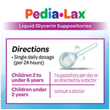Solución sin sodio de Pedia-Lax, suave para el sistema digestivo.