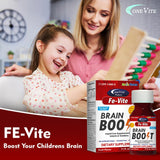 Pediatric FE-Vite Drops con sabor a fruta natural para niños