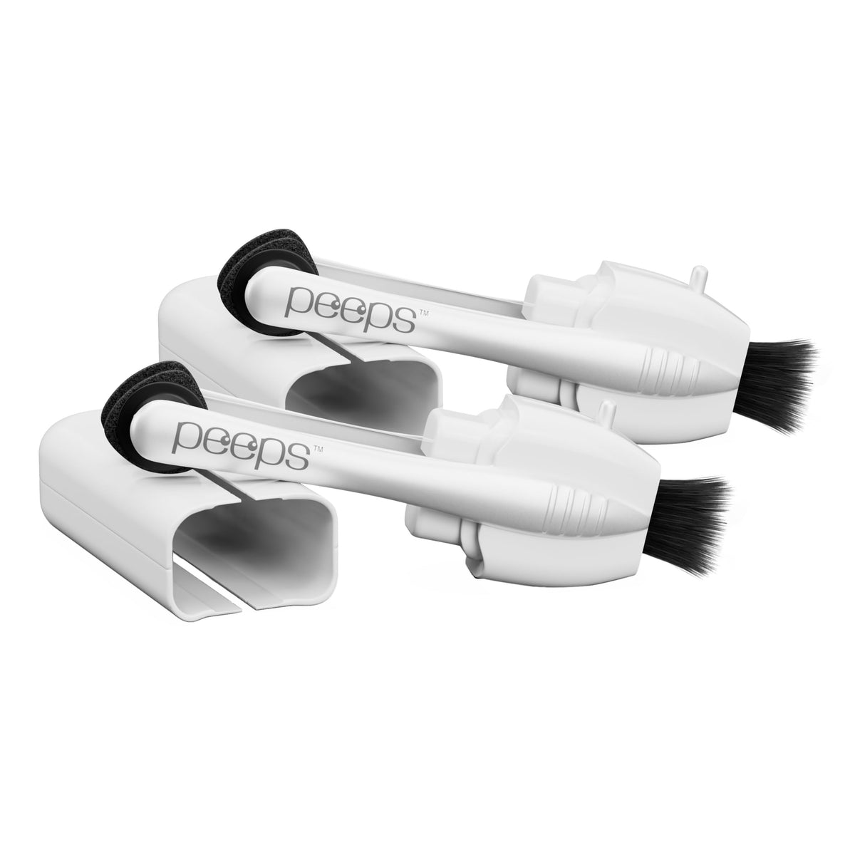 Peeps CarbonKlean limpiador de lentes blanco limpieza sin residuos para uso diario.