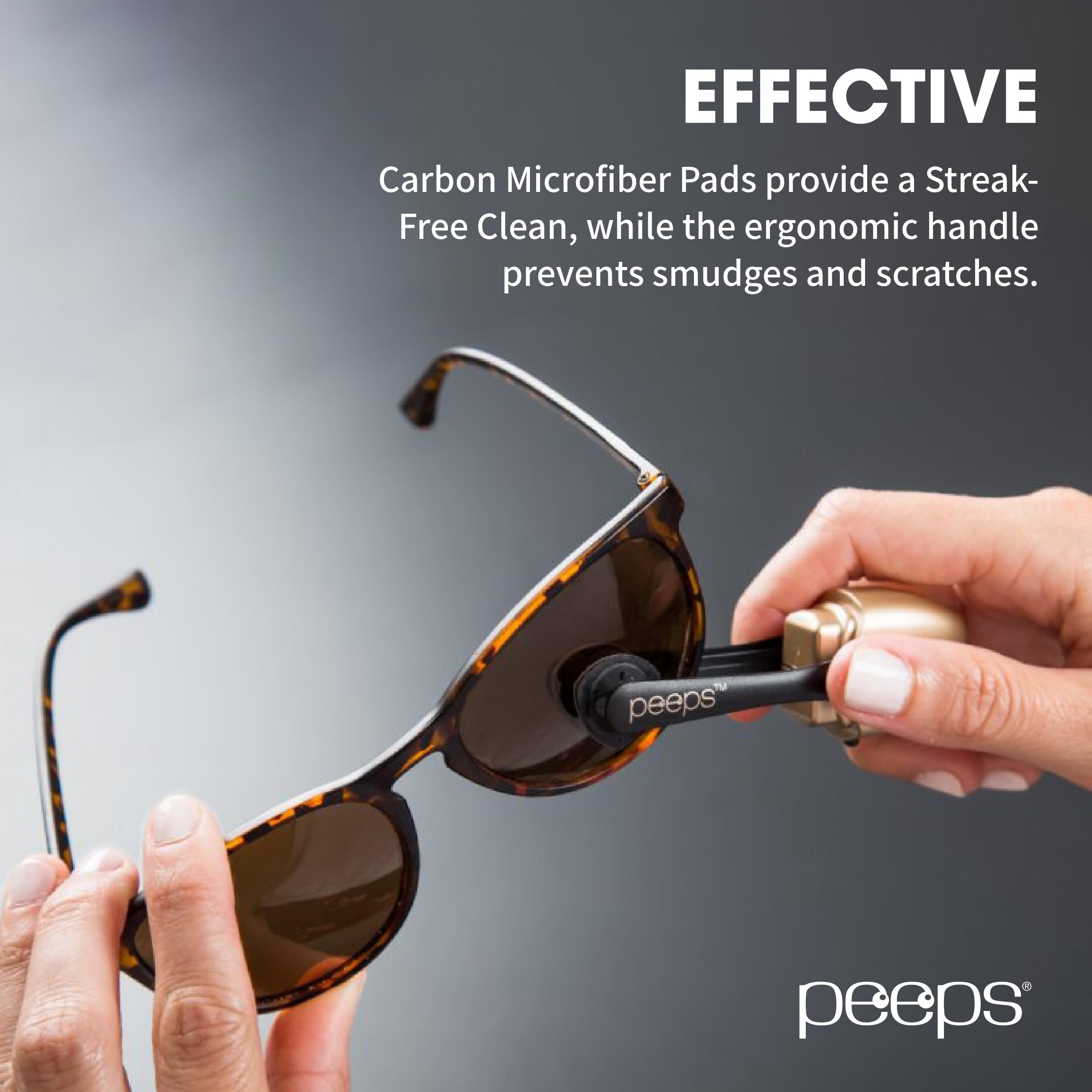 Peeps CarbonKlean limpieza-sin-rayas protege recubrimientos de las gafas