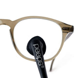Tecnología de carbono de Peeps CarbonKlean para una limpieza en seco segura de gafas.