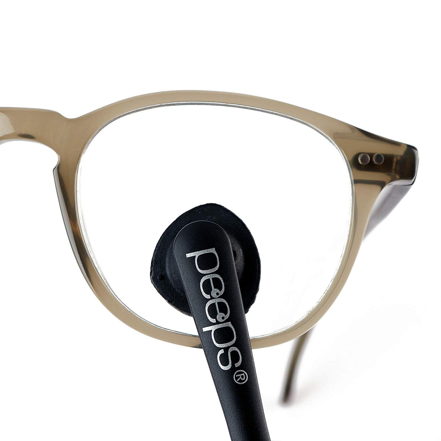 Tecnología de carbono Peeps para gafas que facilita la limpieza segura
