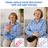 PEEWF guante ajuste ergonómico para manos durante la sesión.