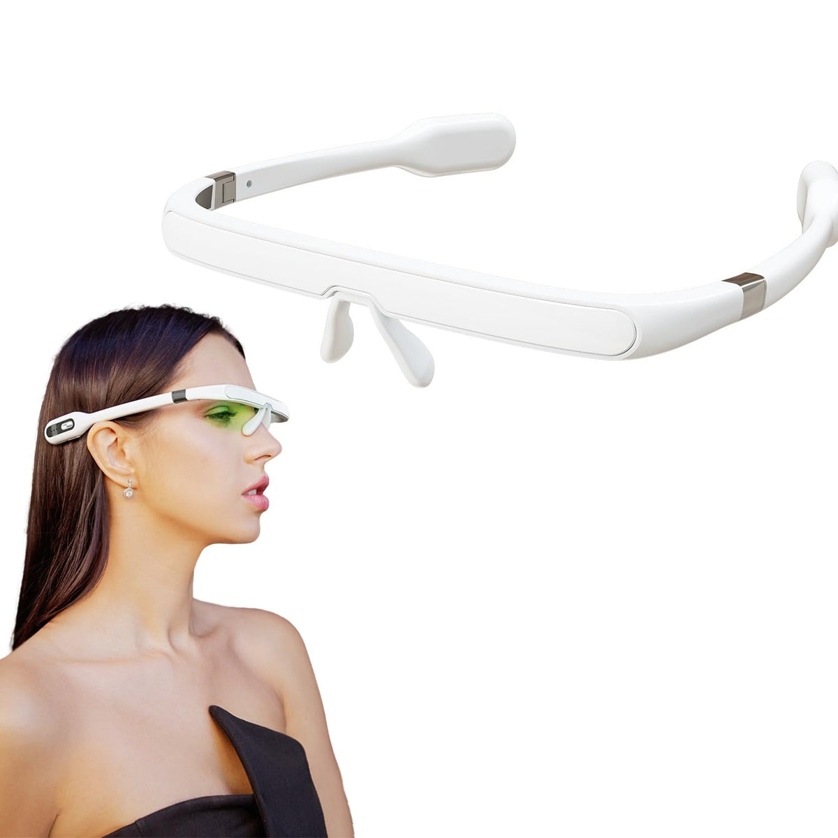 Gafas PEGASI 2 con terapia de luz azul-verde para dormir mejor